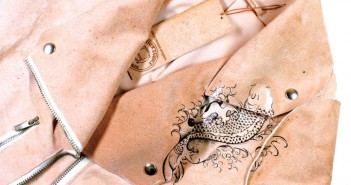 A British designer wants to tan human hide (and in the meantime is practising with pigskin). What does Alexander McQueen have to do with it?