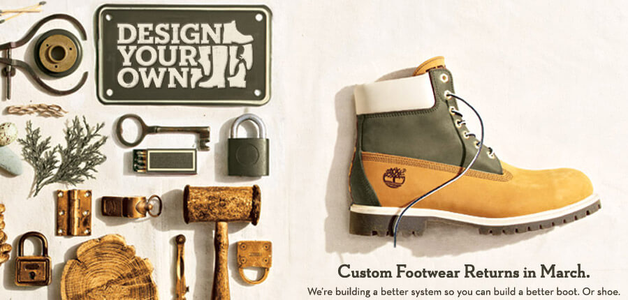 timberland design your own boots