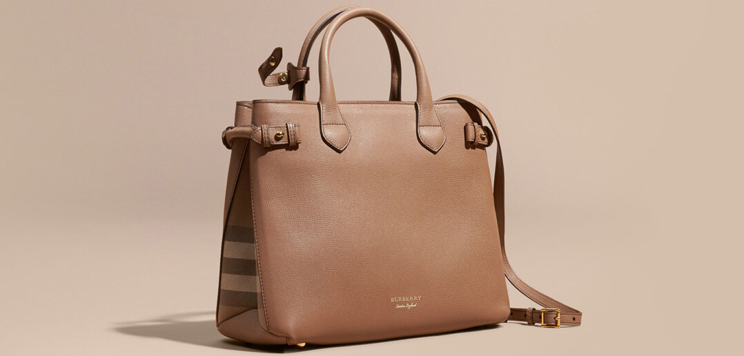 Burberry is strong on leather accessories while its annual budget falls ...