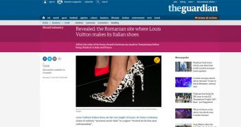 The Guardian attacks Vuitton: its production takes place mainly in Transylvania, only finishing takes place in Italy and France