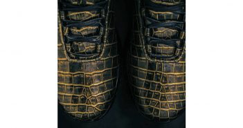 Skyline, 30 anni di attività e un regalo da 20.000 dollari. Ecco la sneaker in coccodrillo e oro 24 carati