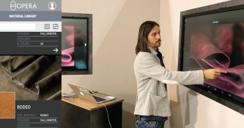 Conceria Opera presents a cutting-edge APP for colour cards: sort of a colour scan Shazam