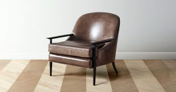 High-end upholstery goes well on US online sales. Maiden Home and their armchairs made with Italian leather
