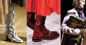 Paris Fashion Week: spopola il pitone. Lanvin, Rochas e Dries van Noten a tutto colore su pellami esotici