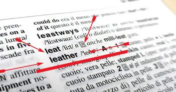 PETA ask publishers to “amend dictionaries by writing that synthetic is leather as well”. Join our campaign to stop them