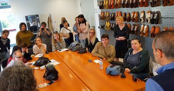 Formazione e conceria: settimana di full immersion per gli studenti di Craft the Leather. Ieri visita a Po.Te.Co