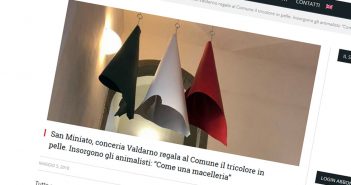 San Miniato: il tricolore in pelle non si tocca. “Commento offensivo” dice il sindaco Gabbanini. I conciatori: “Orgogliosi”