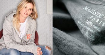 Pelletteria: la prima volta di Majestic Filature, che affianca alle luxury t-shirt una tracolla in pelle e cachemire