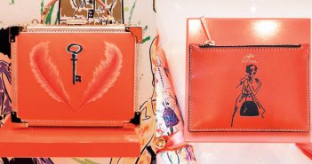 Aspinal of London: capsule collection con Giles Deacon, tra disegni a mano e pelli italiane