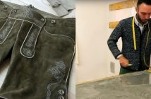 Alto Adige: la storia di Norman Ventura, l’ultimo artigiano che confeziona i lederhosen in pelle di cervo