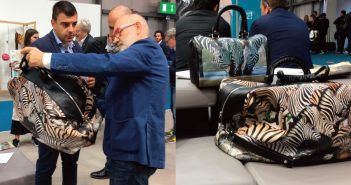 Dalle macchine per conceria alle borse: Gianni Maitan (Gemata) presenta a Lineapelle95 il suo brand, GMVenezia