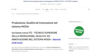 Marche, 10 giorni alla scadenza delle iscrizioni per il corso Tecnico della Produzione, Qualità ed Innovazione