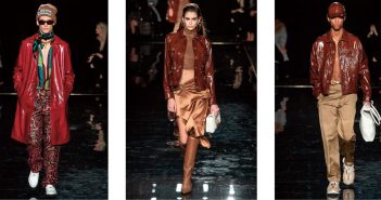 In New York Versace glorifies leather and celebrates made in Italy manufacturing: “We are due to open 2 factories for shoes and bags”