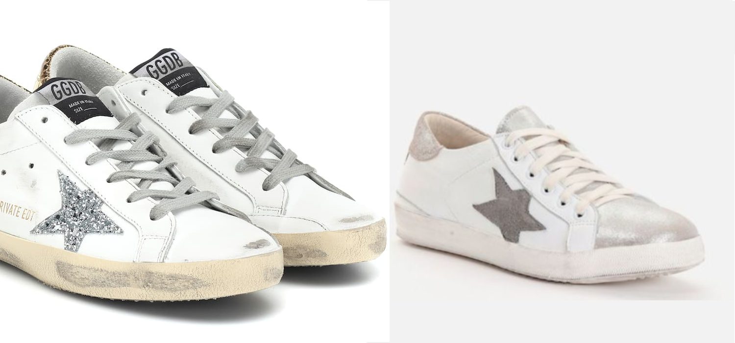 scarpe con stella golden goose