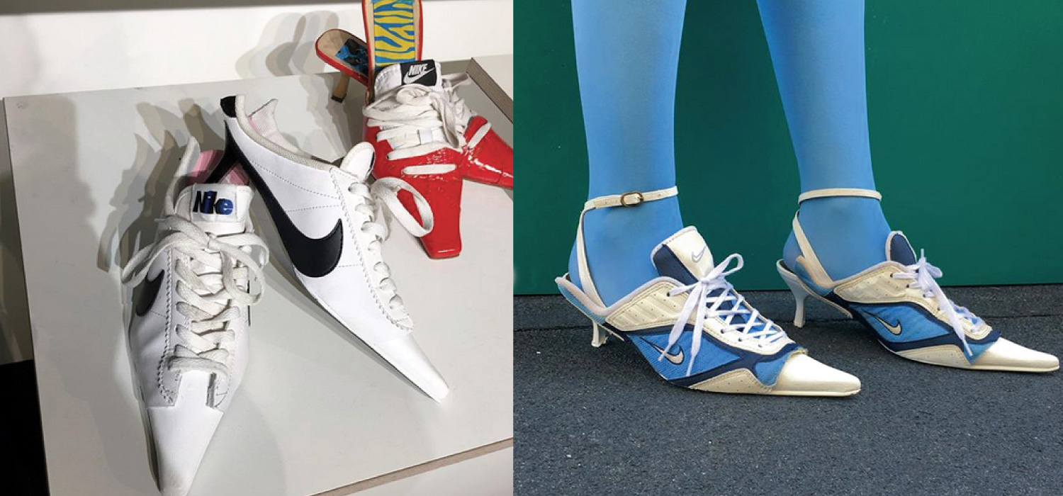 nike kitten heels