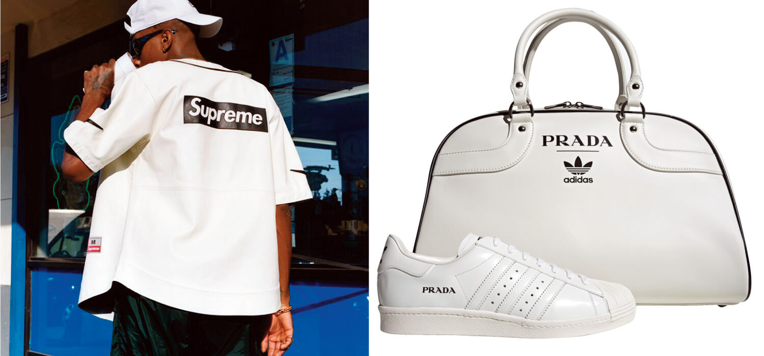 prada adidas bowling bag