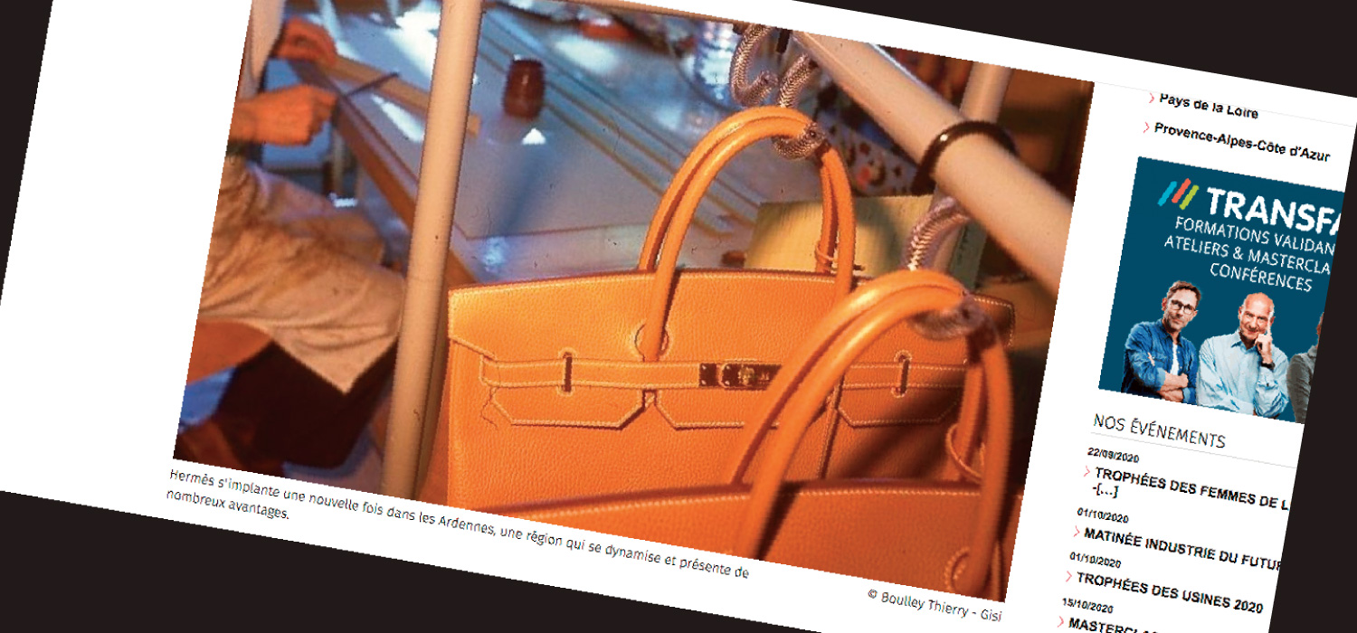 France Hermes Confirm New Leather Goods Factory In Auvergne Laconceria Il Portale Dell Area Pelle